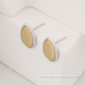 Plated Gold Small Earring Vintage Stud Earrings